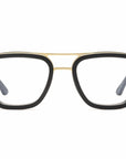 Bandit Readers in Matte Gold & Black by Caddis-Accessories-Caddis Eyewear-Idlewild