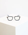 Bandit Readers in Matte Gunmetal & Black by Caddis-Caddis Eyewear-Idlewild