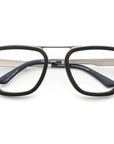 Bandit Readers in Matte Gunmetal & Black by Caddis-Caddis Eyewear-Idlewild-Cincinnati