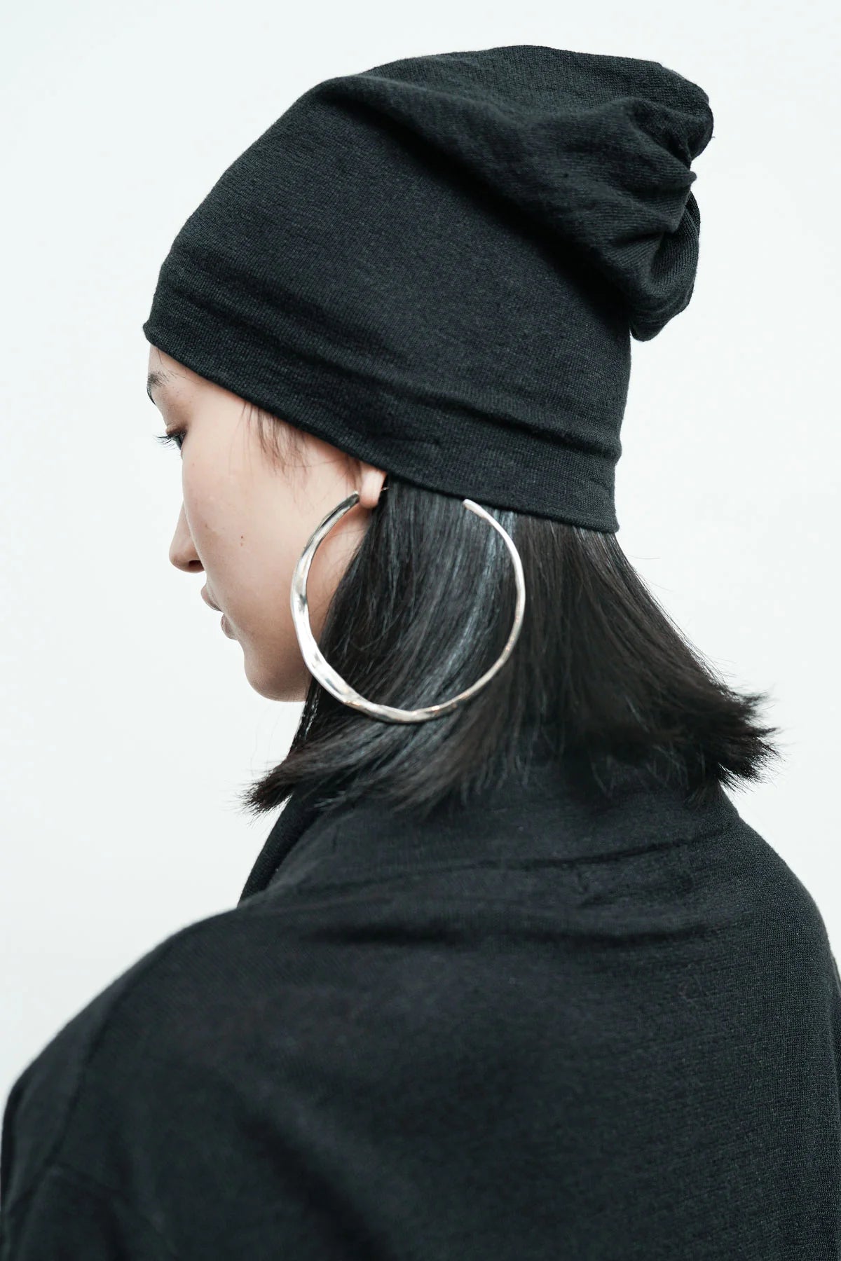 Bao Beanie in Black by Nicholas K-Accessories-Nicholas K-Idlewild