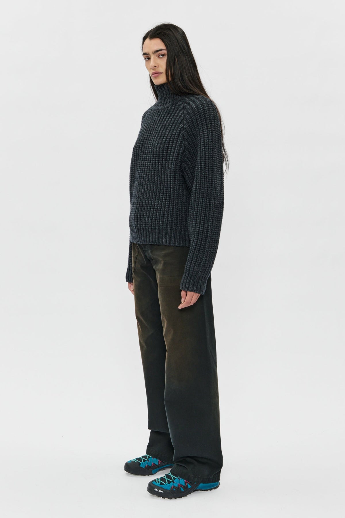 Barn Sweater in Graphite by 6397-6397-Idlewild-Cincinnati
