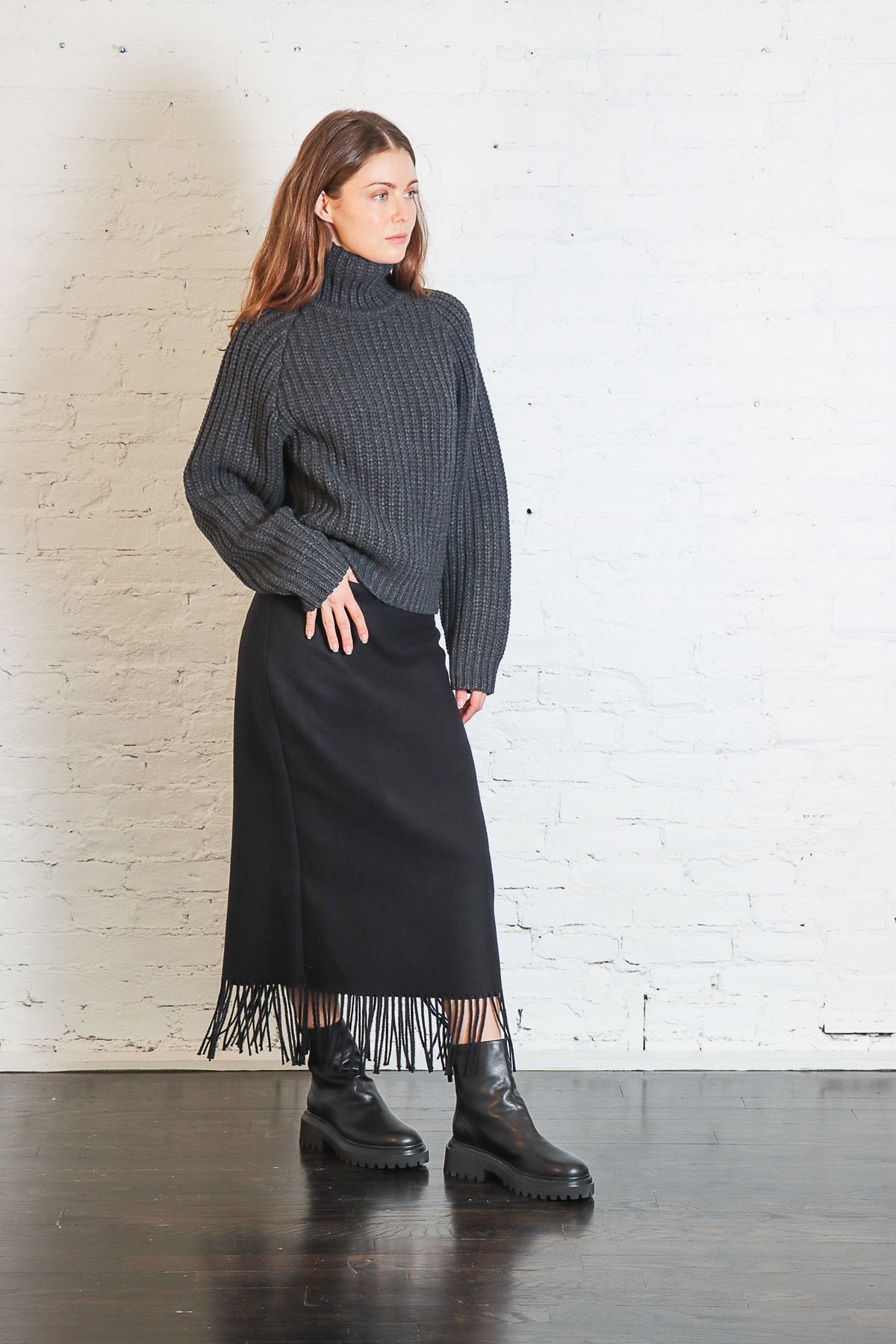 Barn Sweater in Graphite by 6397-6397-Idlewild-Cincinnati