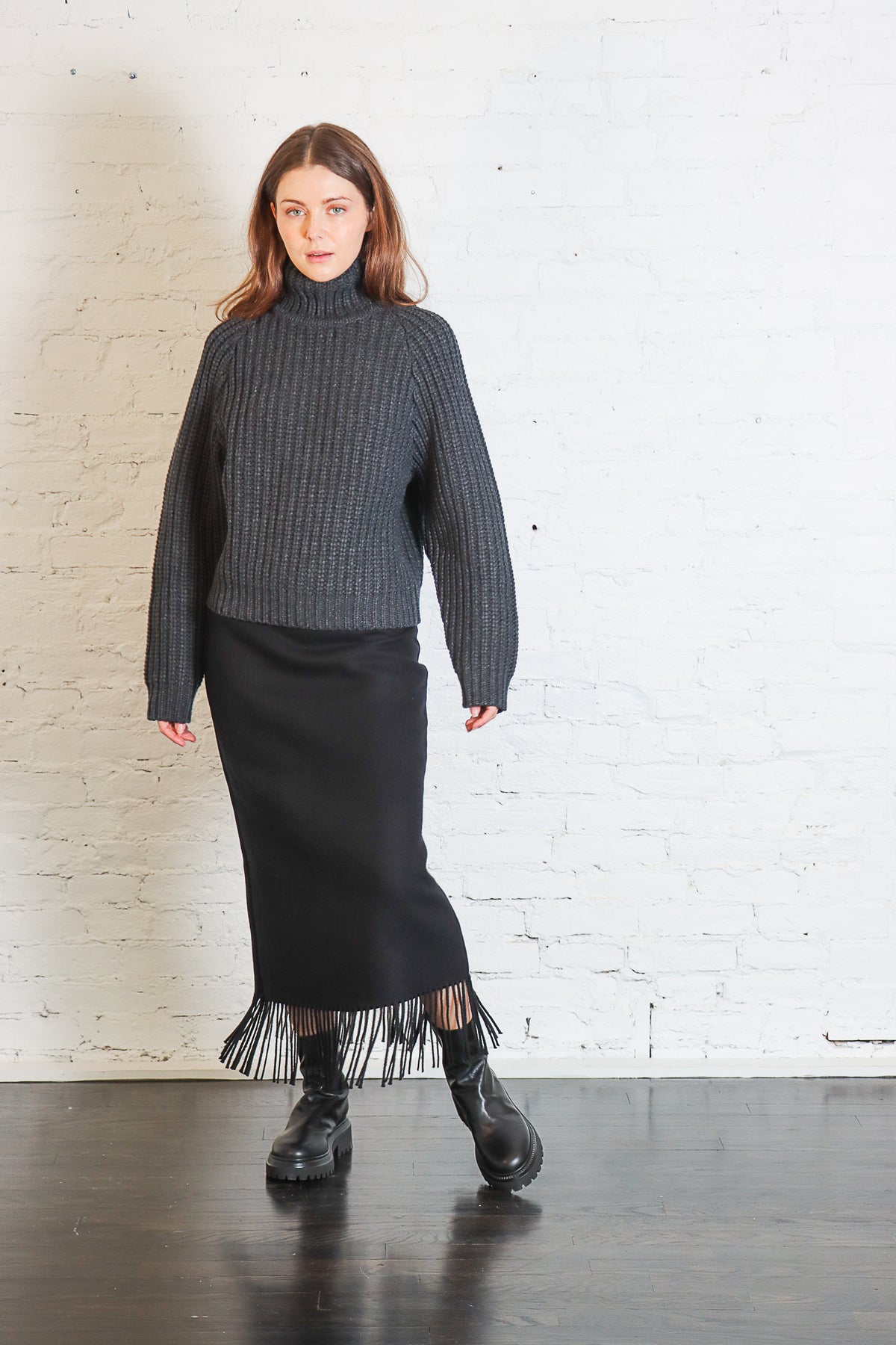 Barn Sweater in Graphite by 6397-6397-Idlewild-Cincinnati