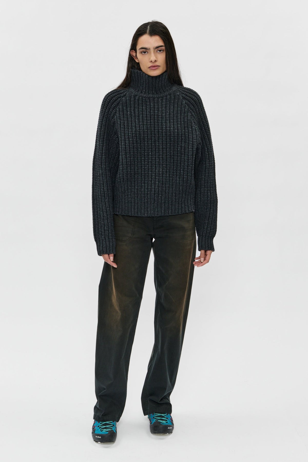 Barn Sweater in Graphite by 6397-6397-Idlewild-Cincinnati