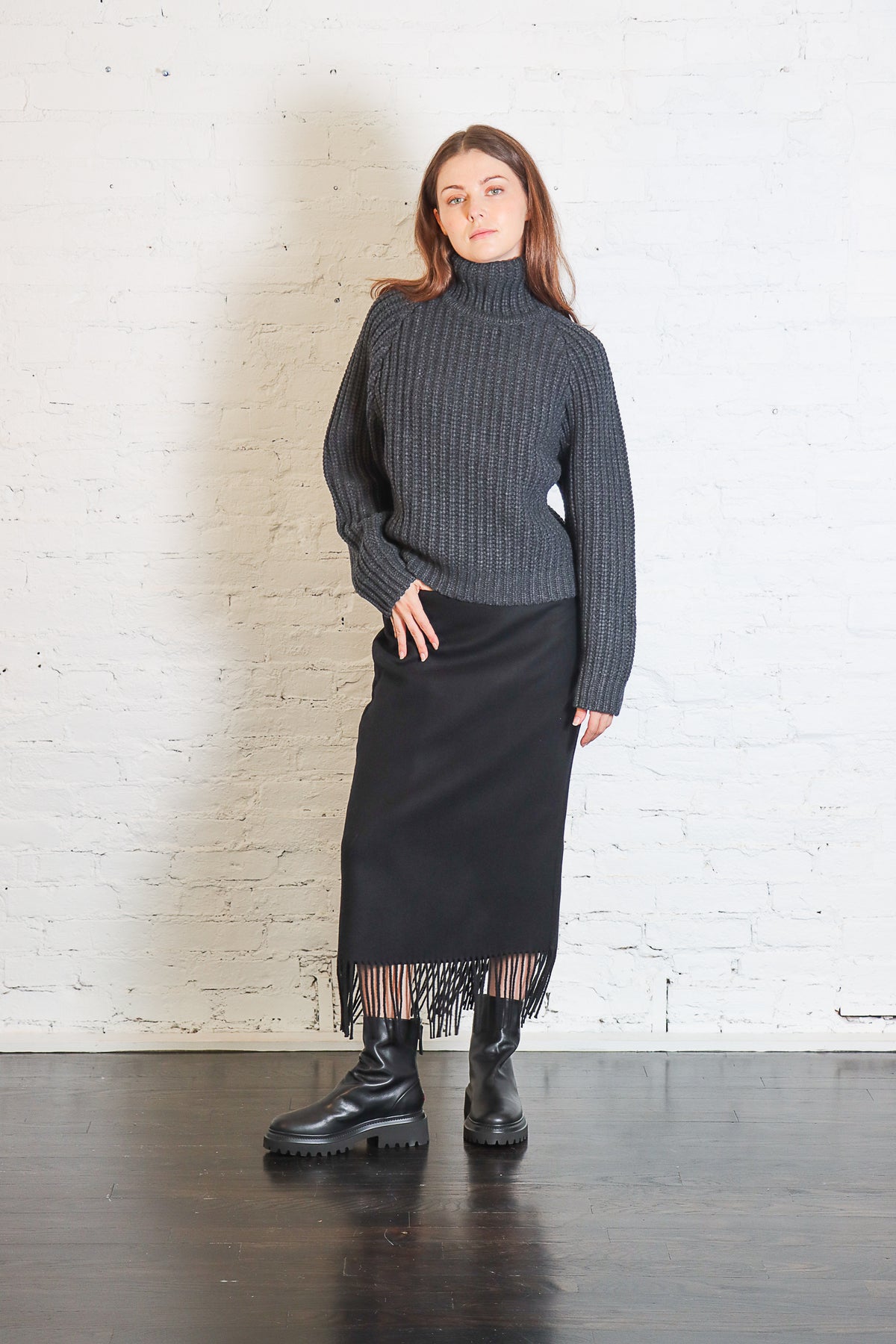 Barn Sweater in Graphite by 6397-6397-Idlewild-Cincinnati
