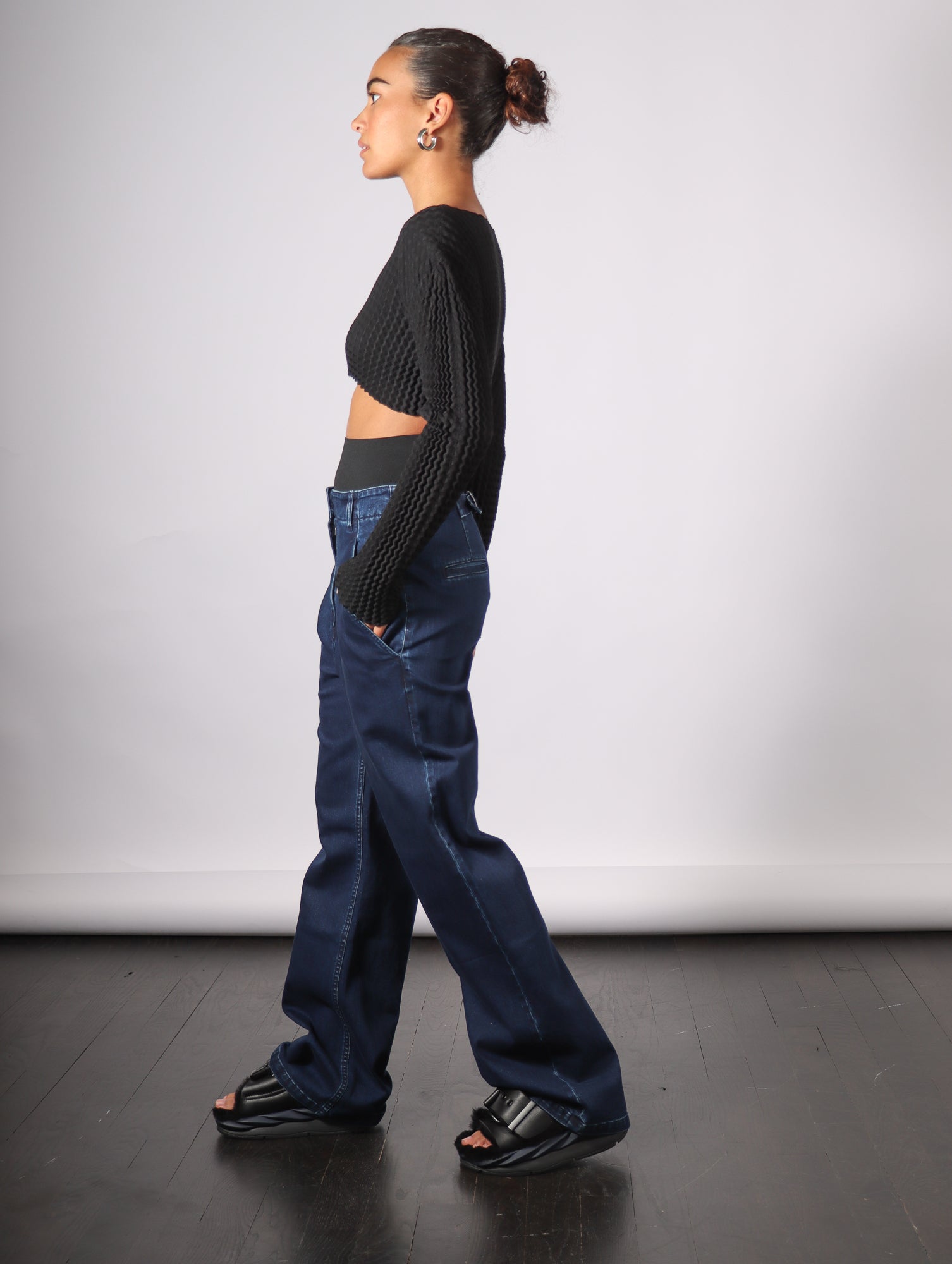 Barry Jean in Classic Indigo Denim by Tibi