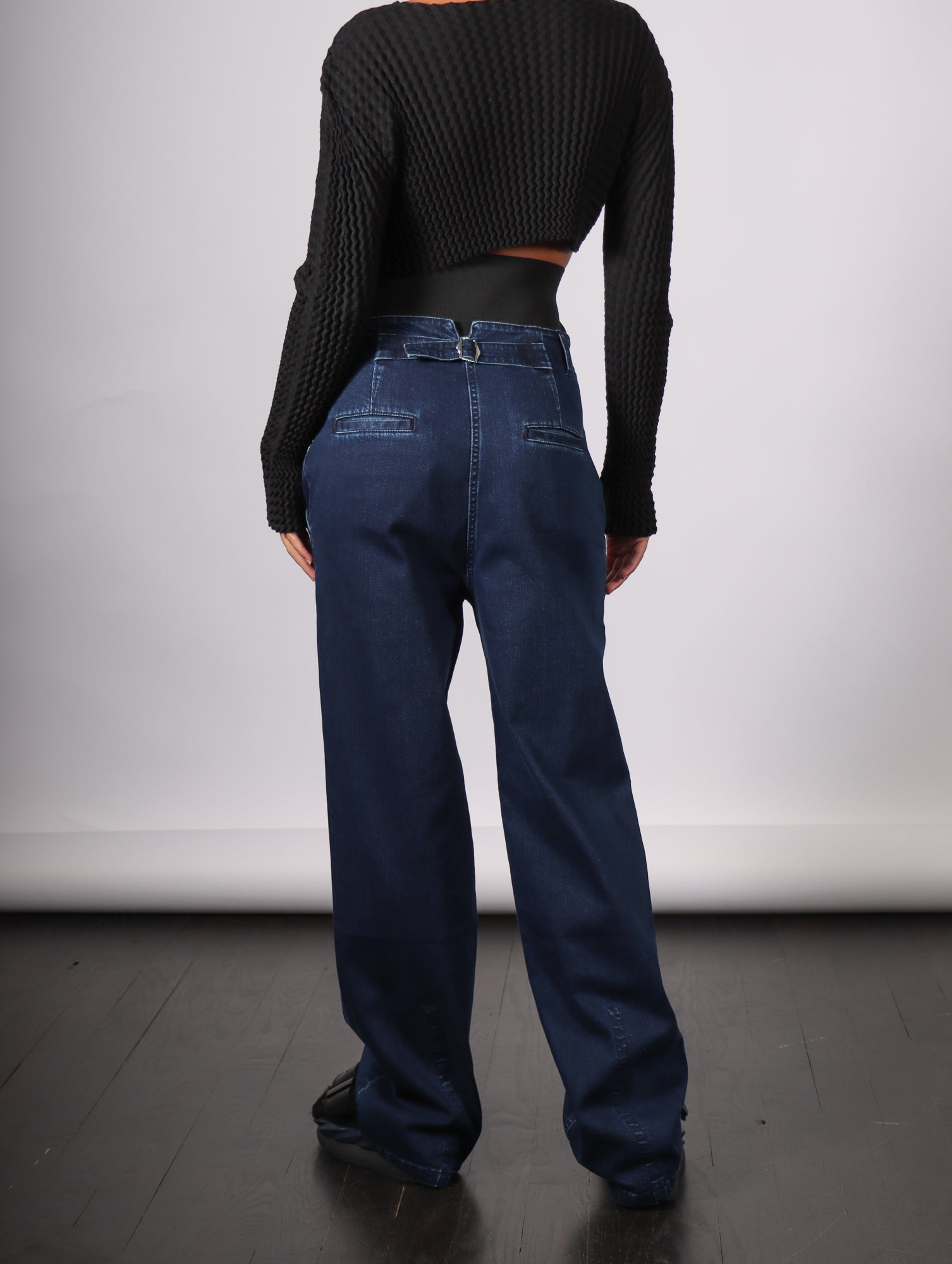 Barry Jean in Classic Indigo Denim by Tibi