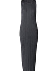 Basics Dress in Black by Pleats Please Issey Miyake-Dresses-Pleats Please Issey Miyake-Idlewild