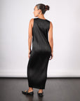 Basics Dress in Black by Pleats Please Issey Miyake
