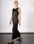 Basics Dress in Black by Pleats Please Issey Miyake