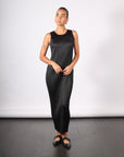 Basics Dress in Black by Pleats Please Issey Miyake