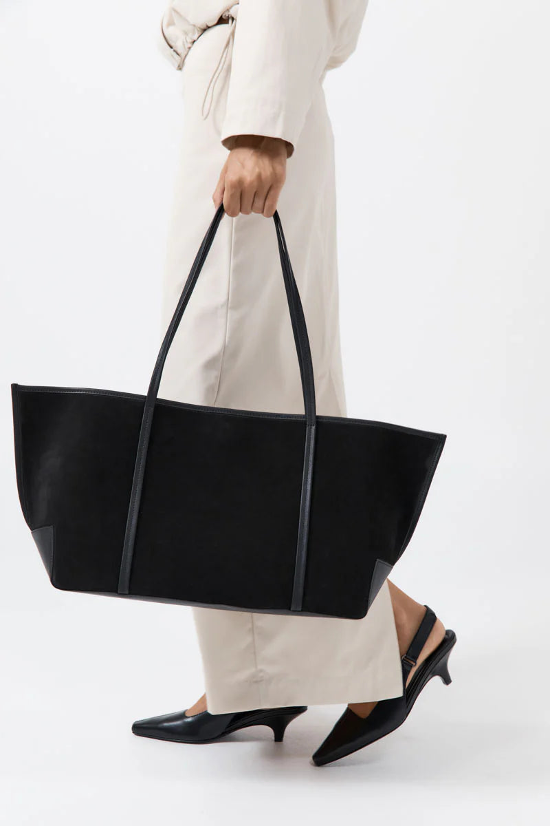 Bateau Tote Bag in Black by St. Agni-Accessories-St. Agni-Idlewild