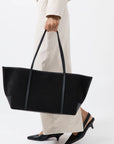Bateau Tote Bag in Black by St. Agni-Accessories-St. Agni-Idlewild