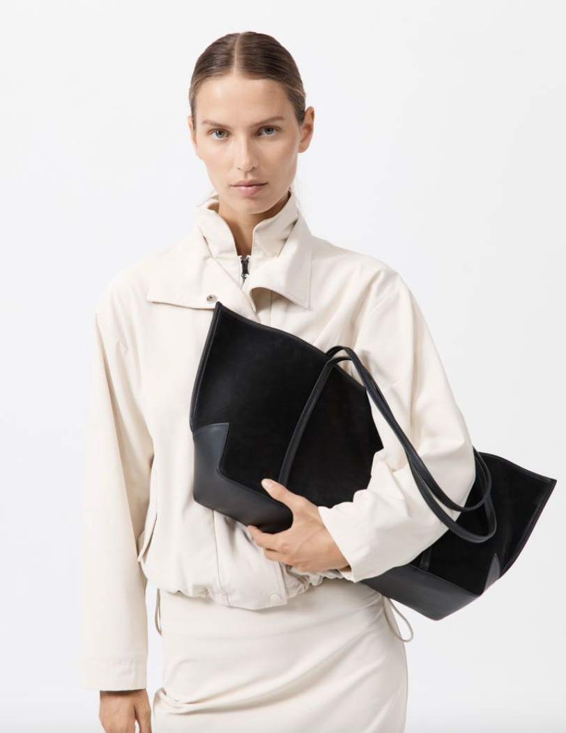 Bateau Tote Bag in Black by St. Agni-Accessories-St. Agni-Idlewild