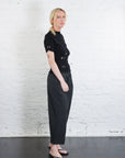 Belt Loop Knit Top in Black by Issey Miyake-Issey Miyake-Idlewild-Cincinnati