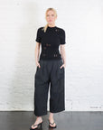 Belt Loop Knit Top in Black by Issey Miyake-Issey Miyake-Idlewild-Cincinnati