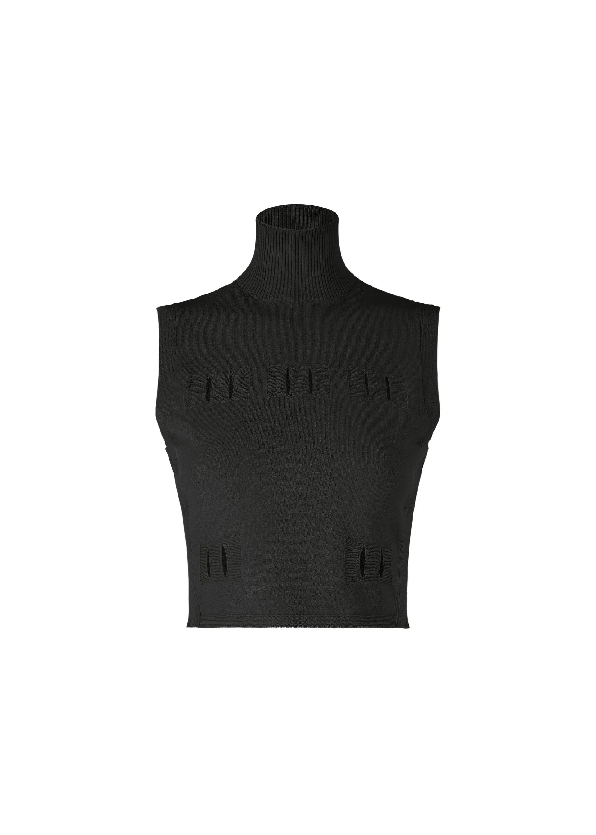 Belt Loop Knit Vest in Black by Issey Miyake – Idlewild