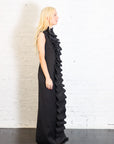 Bib-Front Maxi Dress in Black by A.W.A.K.E. Mode-A.W.A.K.E. Mode-Idlewild-Cincinnati