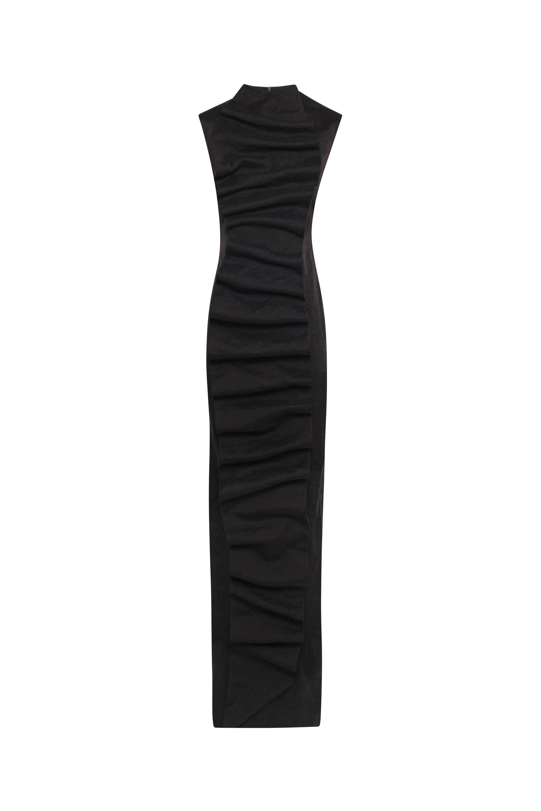 Bib-Front Maxi Dress in Black by A.W.A.K.E. Mode-A.W.A.K.E. Mode-Idlewild-Cincinnati