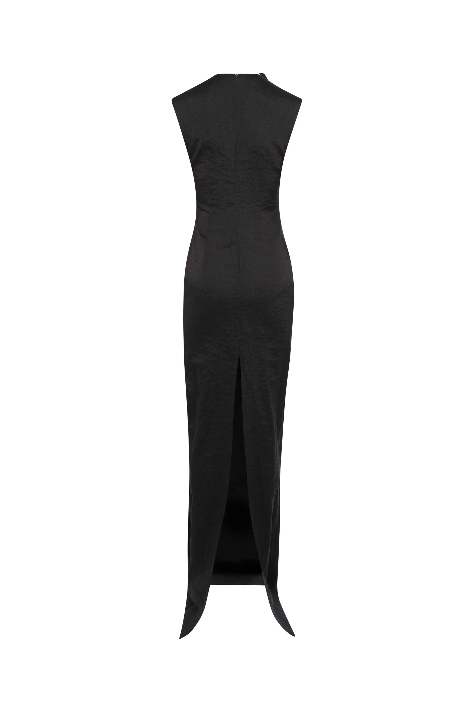 Bib-Front Maxi Dress in Black by A.W.A.K.E. Mode-A.W.A.K.E. Mode-Idlewild-Cincinnati
