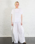 Big Pocket Nylon Pant in White by Planet-Planet-Idlewild-Cincinnati
