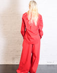 Bio Twill Easy Shirt in Red by Tibi-Tibi-Idlewild-Cincinnati