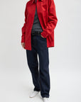 Bio Twill Easy Shirt in Red by Tibi-Tibi-Idlewild-Cincinnati