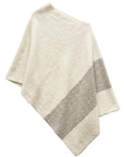 Block Poncho in Raw White/Grey Marl by Lauren Manoogian-Lauren Manoogian-Idlewild-Cincinnati