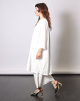 Boatneck Dress TS in Milk by Album Di Famiglia-Dresses-Album Di Famiglia-Idlewild