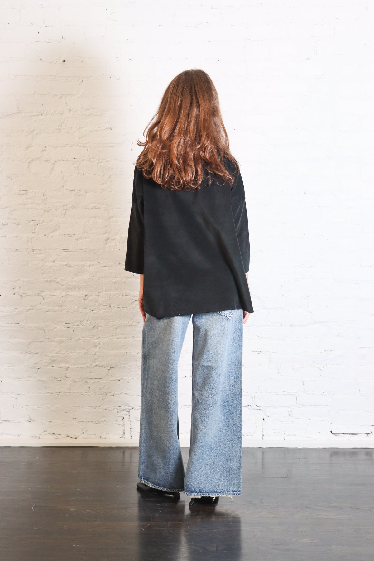Boatneck T-Shirt V in Black by Album Di Famiglia-Album Di Famiglia-Idlewild-Cincinnati