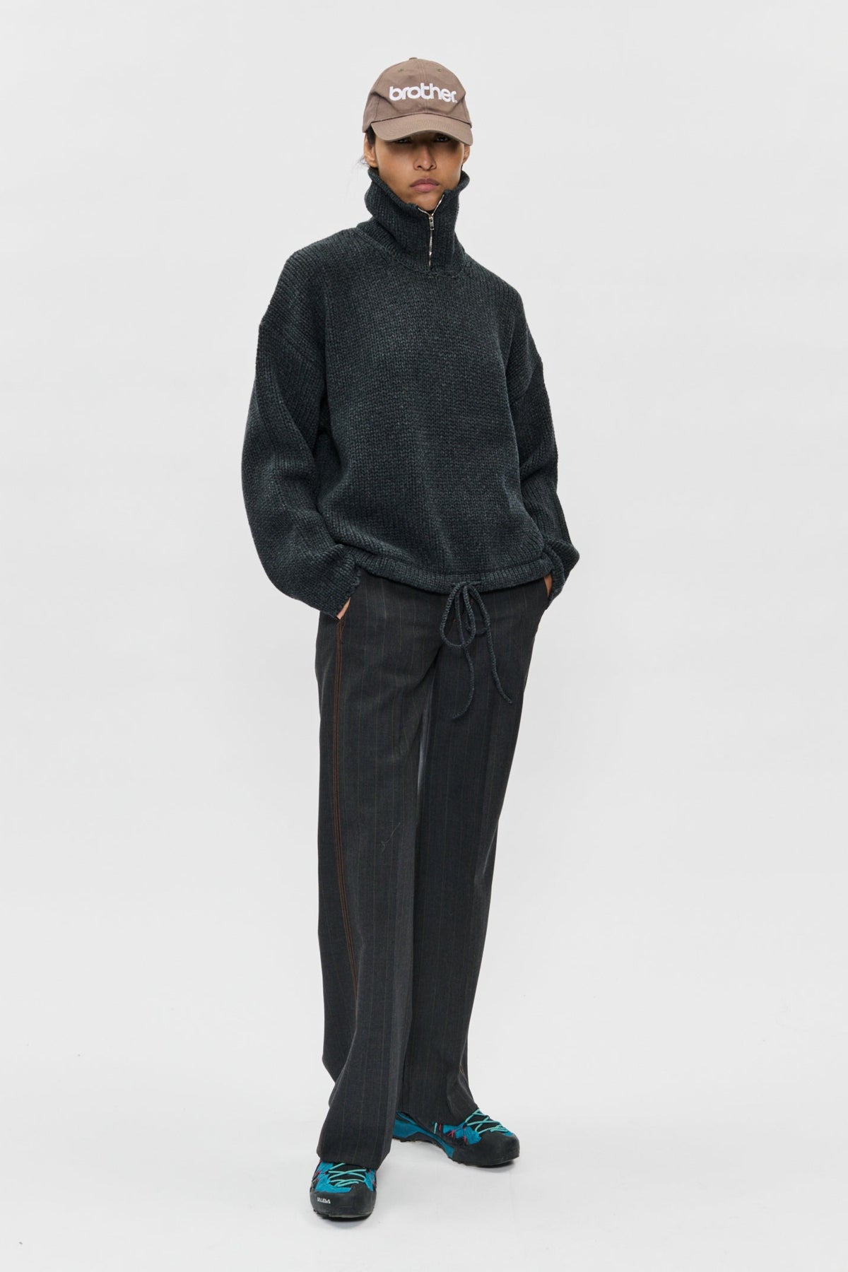 Borden Sweater in Graphite by 6397-6397-Idlewild-Cincinnati