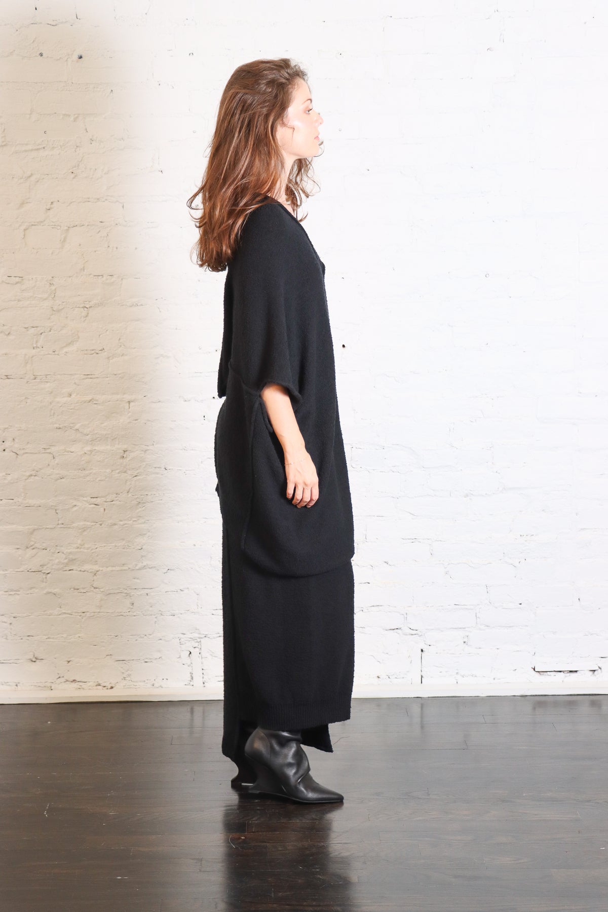 Boucle Shell in Black by Lauren Manoogian-Lauren Manoogian-Idlewild-Cincinnati