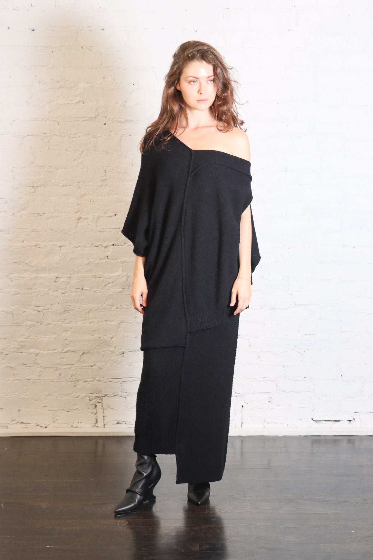 Boucle Skirt in Black by Lauren Manoogian-Lauren Manoogian-Idlewild-Cincinnati