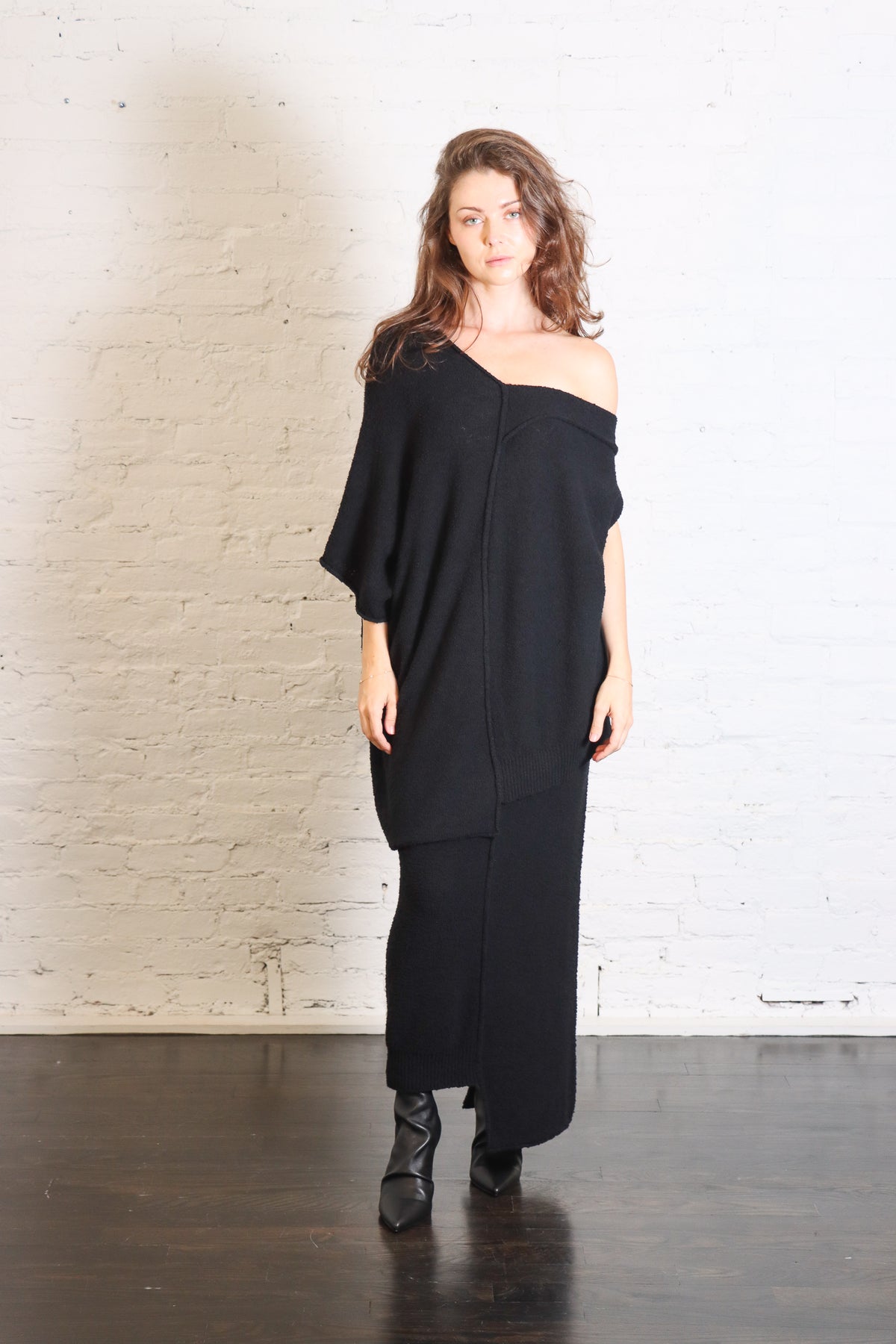Boucle Skirt in Black by Lauren Manoogian-Lauren Manoogian-Idlewild-Cincinnati