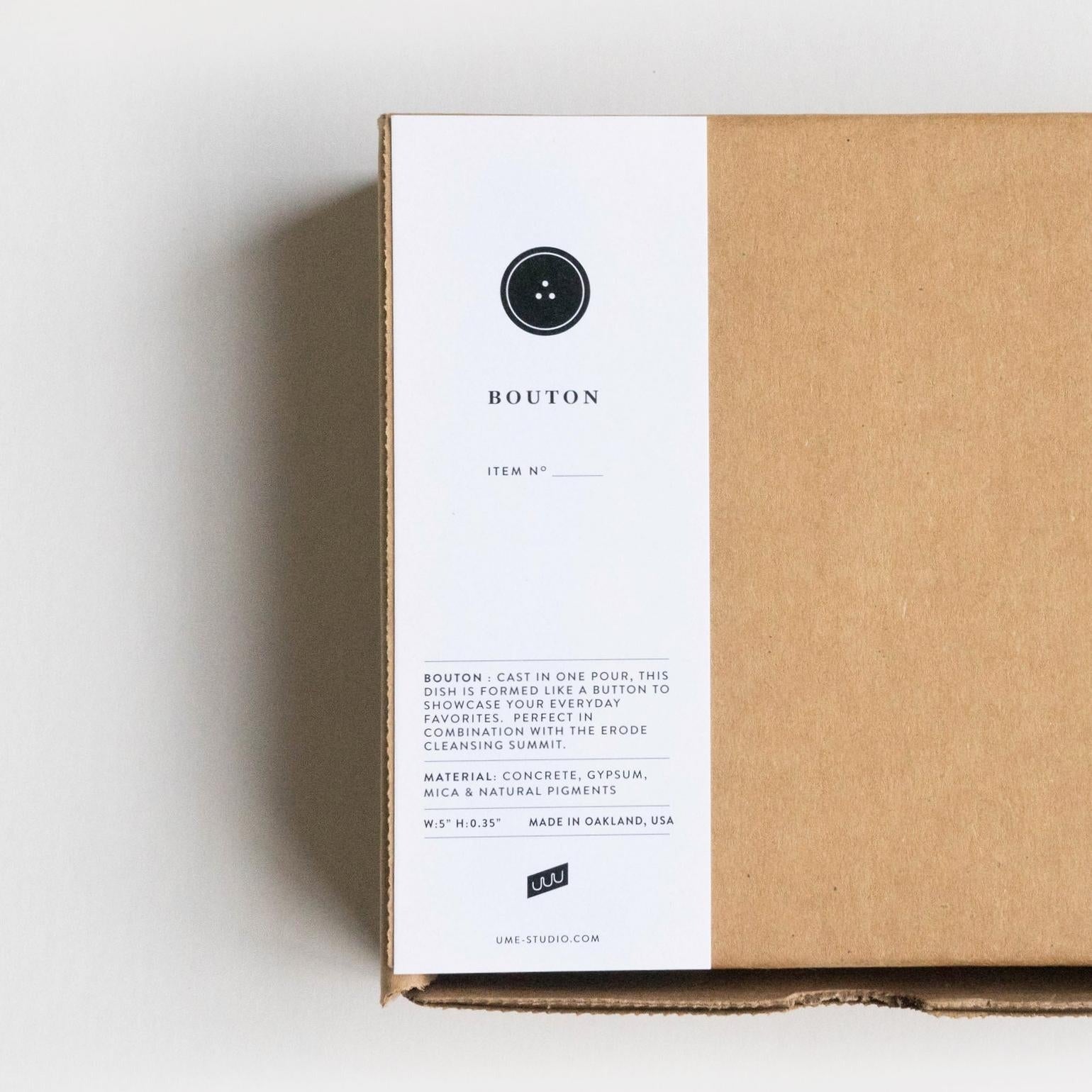 Bouton Soap Dish in Black by Ume-Home-UME-Idlewild