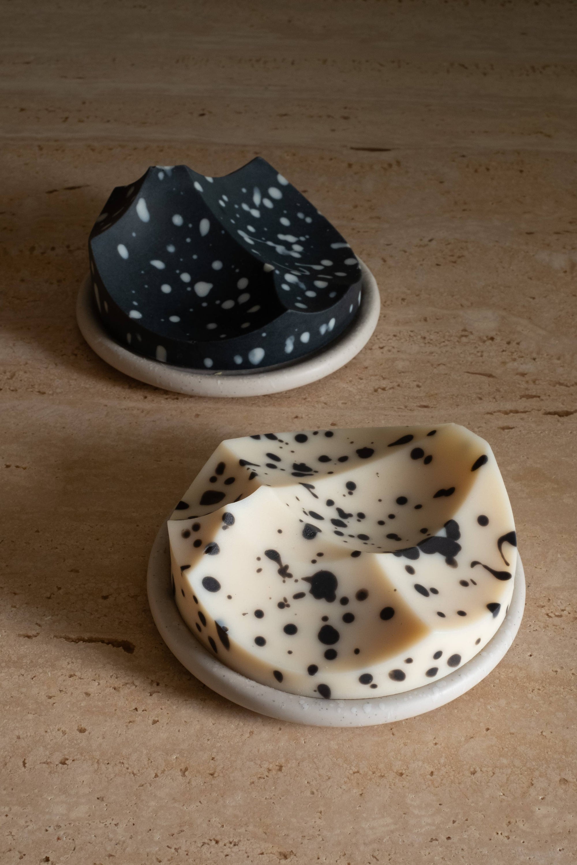 Bouton Soap Dish in Grey by Ume Studio-UME Studio-Idlewild