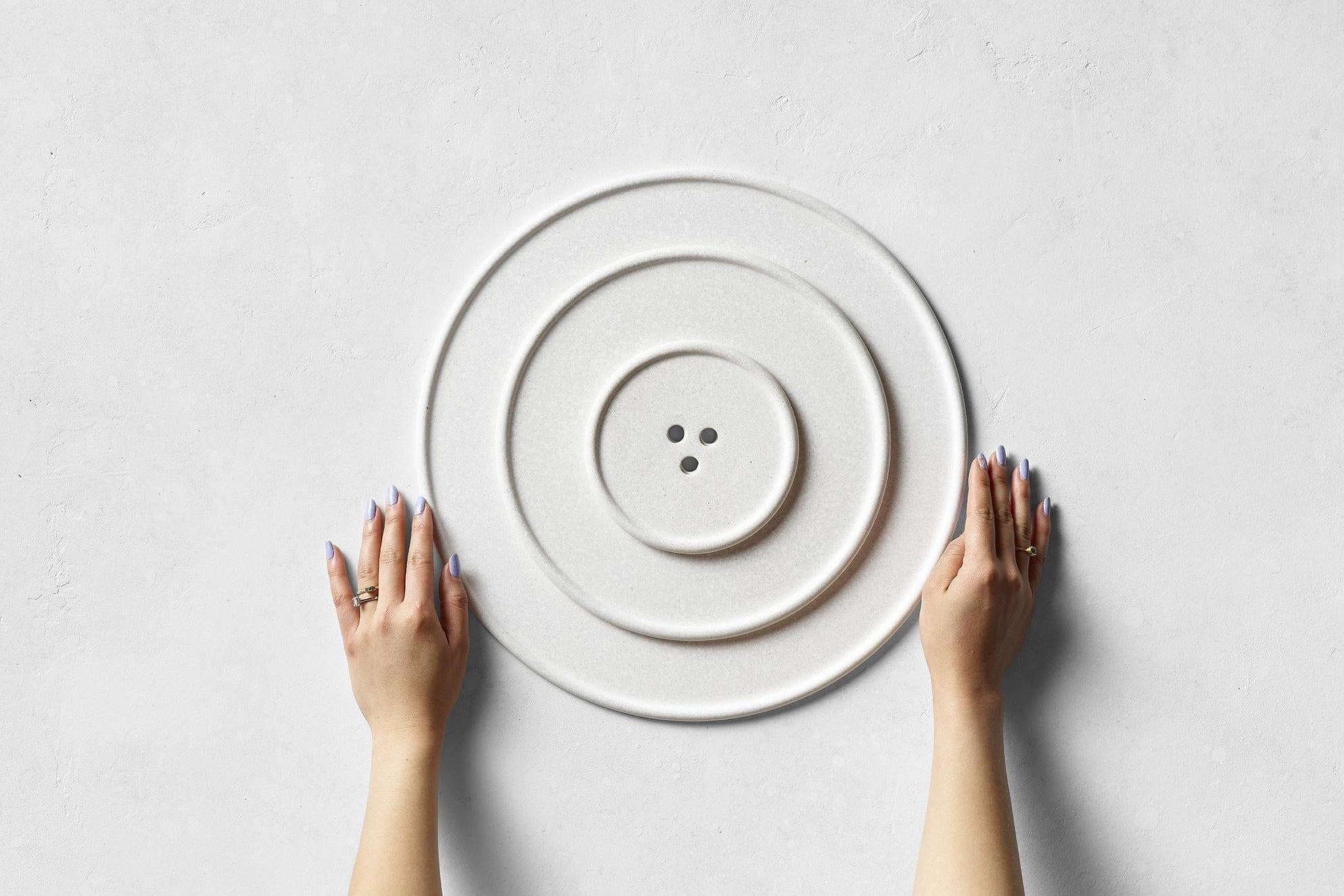 Bouton Soap Dish in Grey by Ume-Home-UME-Idlewild