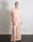 Boxy Blouse Button Down in Carne by Serien°umerica-Serien°umerica-Idlewild-Cincinnati