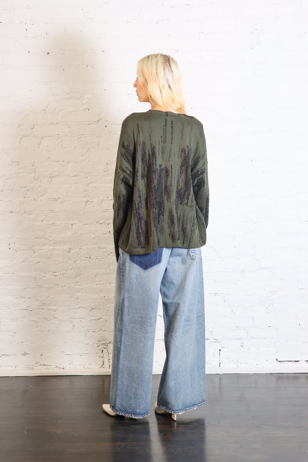 Boxy Pullover with Organic Jacquard in Timo by Serien°umerica-Serien°umerica-Idlewild-Cincinnati