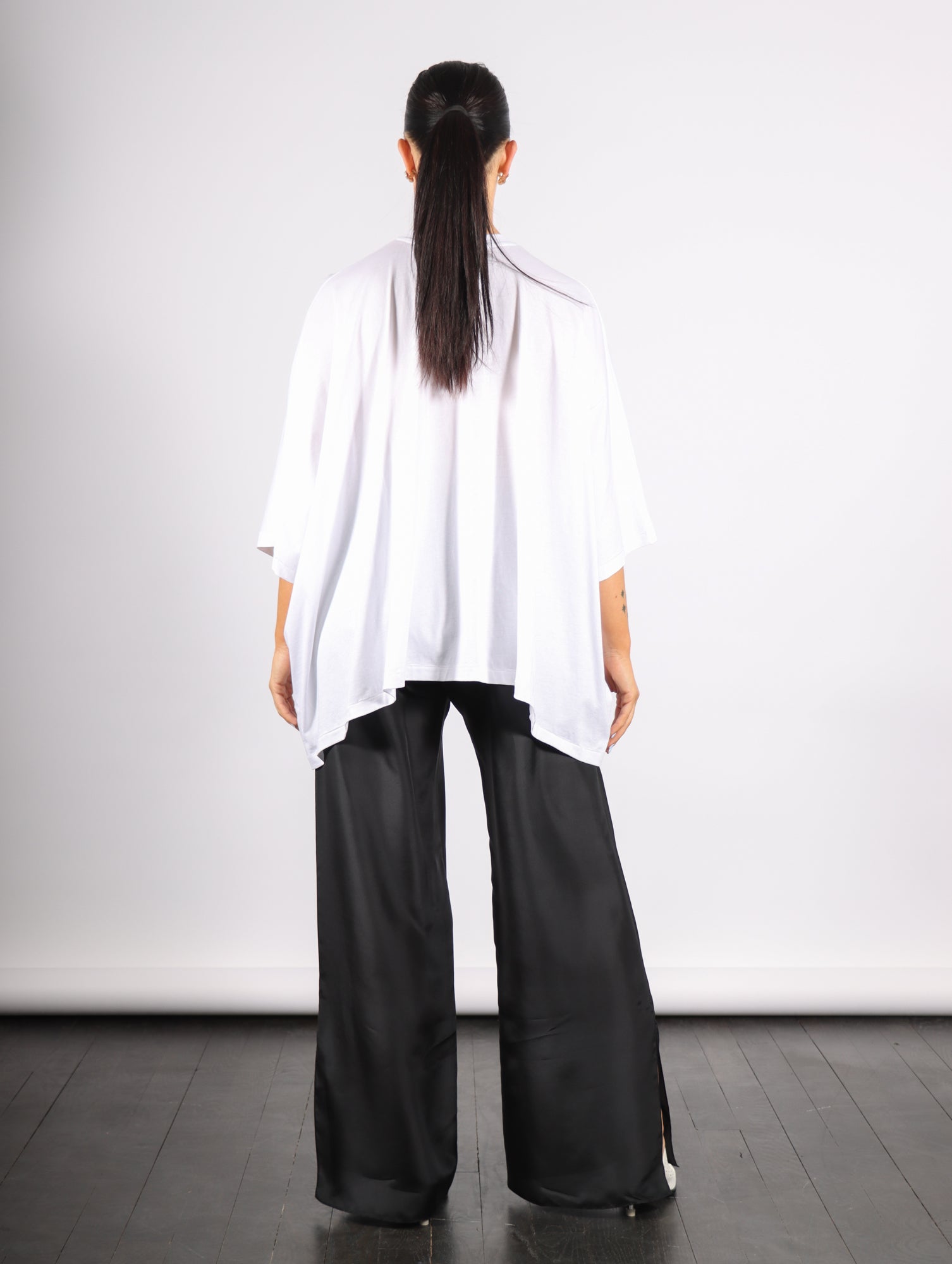 Brick Tee in White by Rodebjer-Rodebjer-Idlewild-Cincinnati