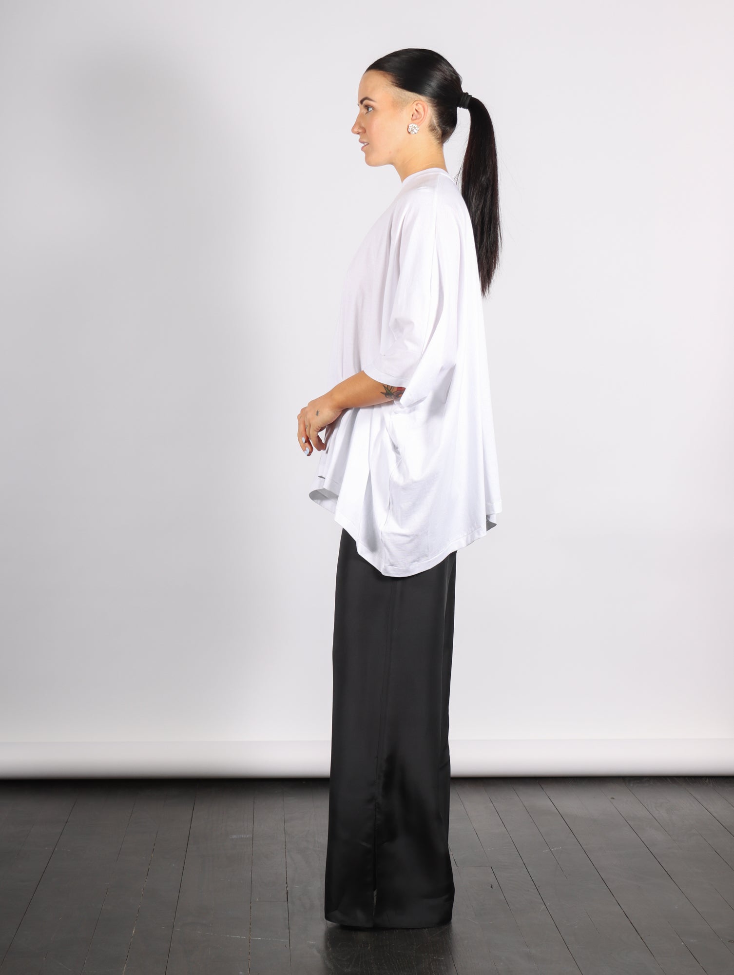 Brick Tee in White by Rodebjer-Rodebjer-Idlewild-Cincinnati