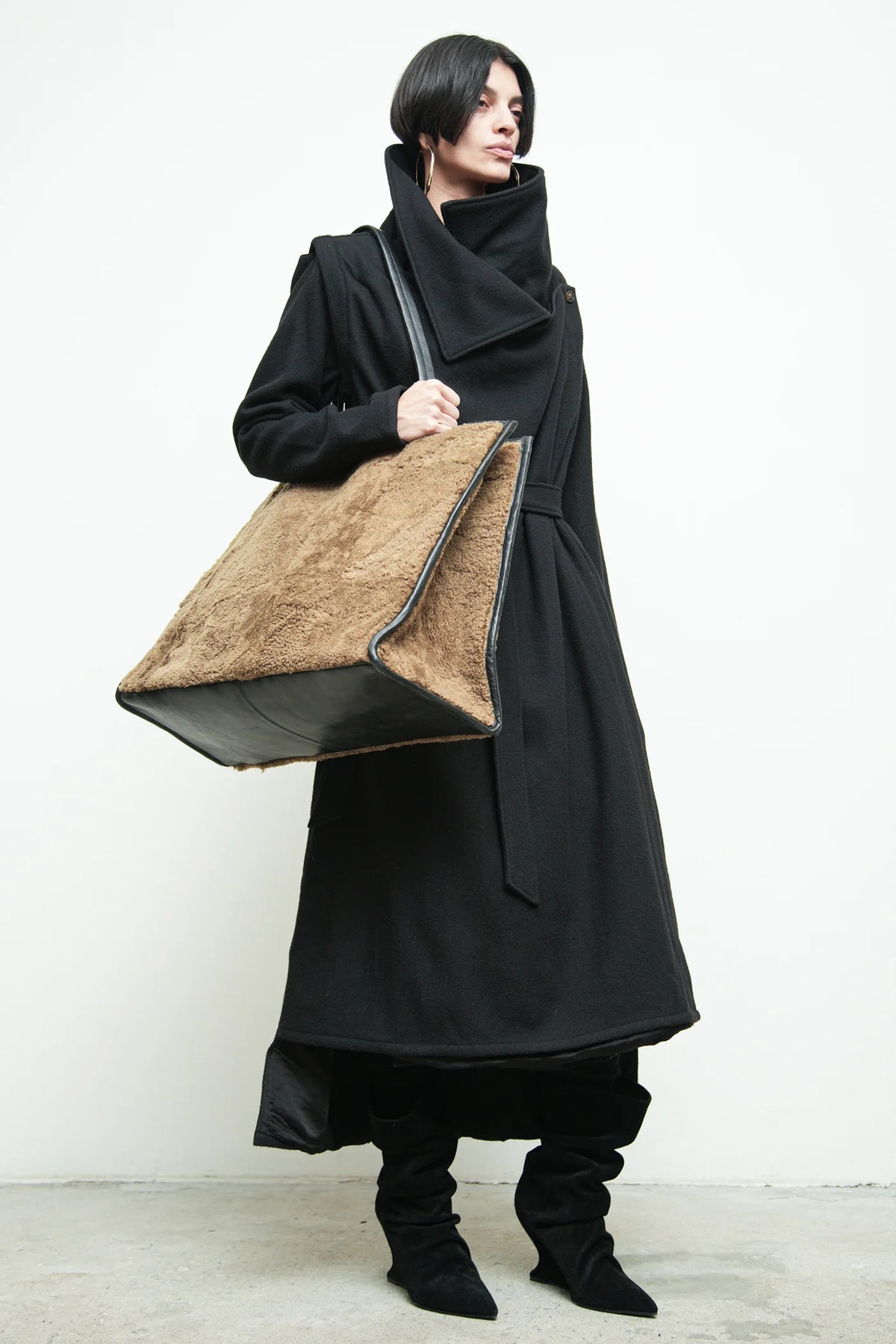 Bronte Travel Tote in Cedar/Black by Nicholas K-Nicholas K-Idlewild-Cincinnati