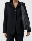Brushed Large Tote in Black by St. Agni-St. Agni-Idlewild-Cincinnati