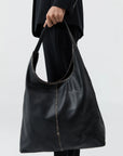 Brushed Large Tote in Black by St. Agni-Bags-St. Agni-Idlewild