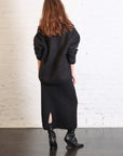 Brushed Pencil Skirt in Black by Lauren Manoogian-Lauren Manoogian-Idlewild-Cincinnati
