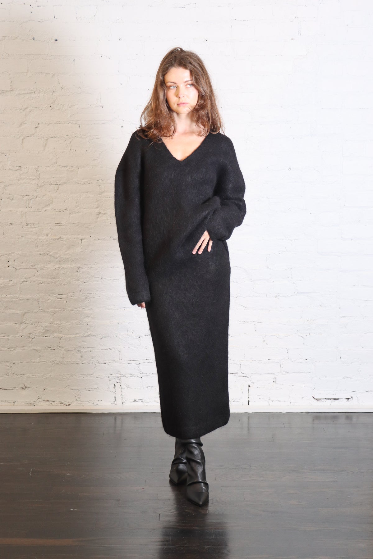 Brushed Pencil Skirt in Black by Lauren Manoogian-Lauren Manoogian-Idlewild-Cincinnati