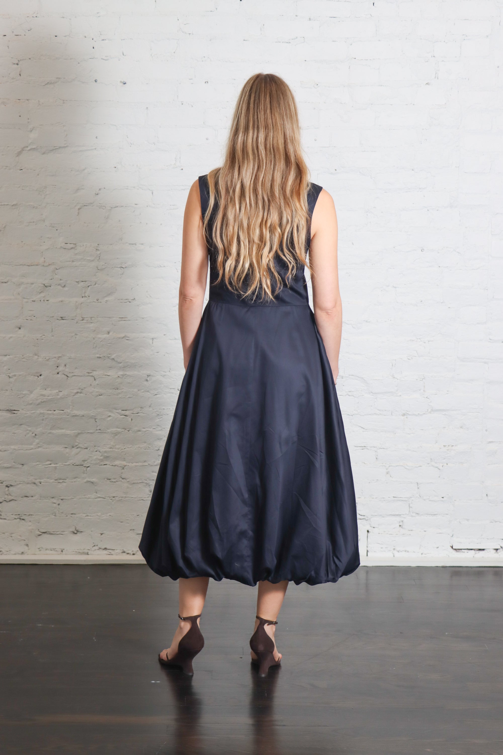 Bubble Dress in Navy by Shwetambari-Shwetambari-Idlewild-Cincinnati