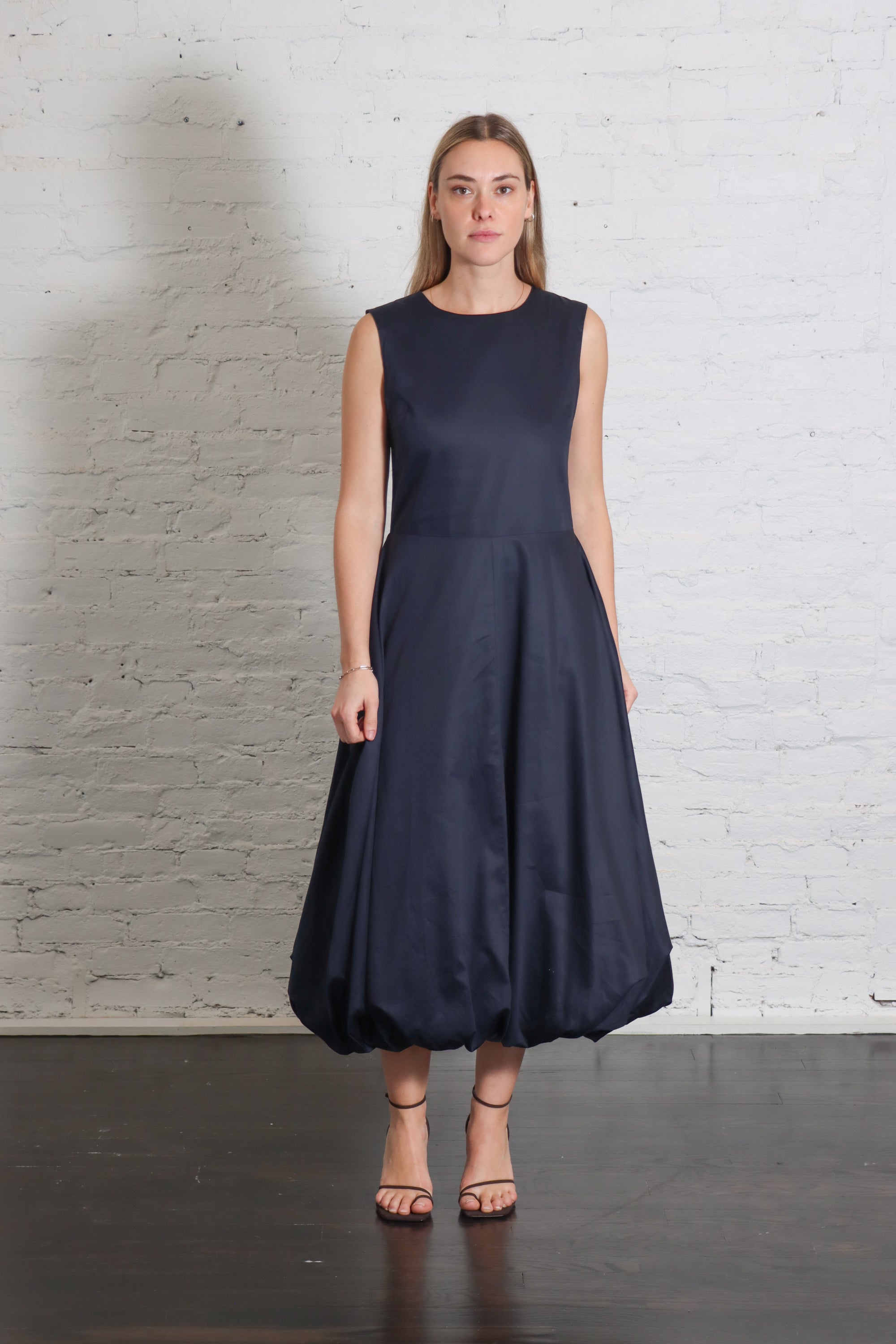 Bubble Dress in Navy by Shwetambari-Shwetambari-Idlewild-Cincinnati