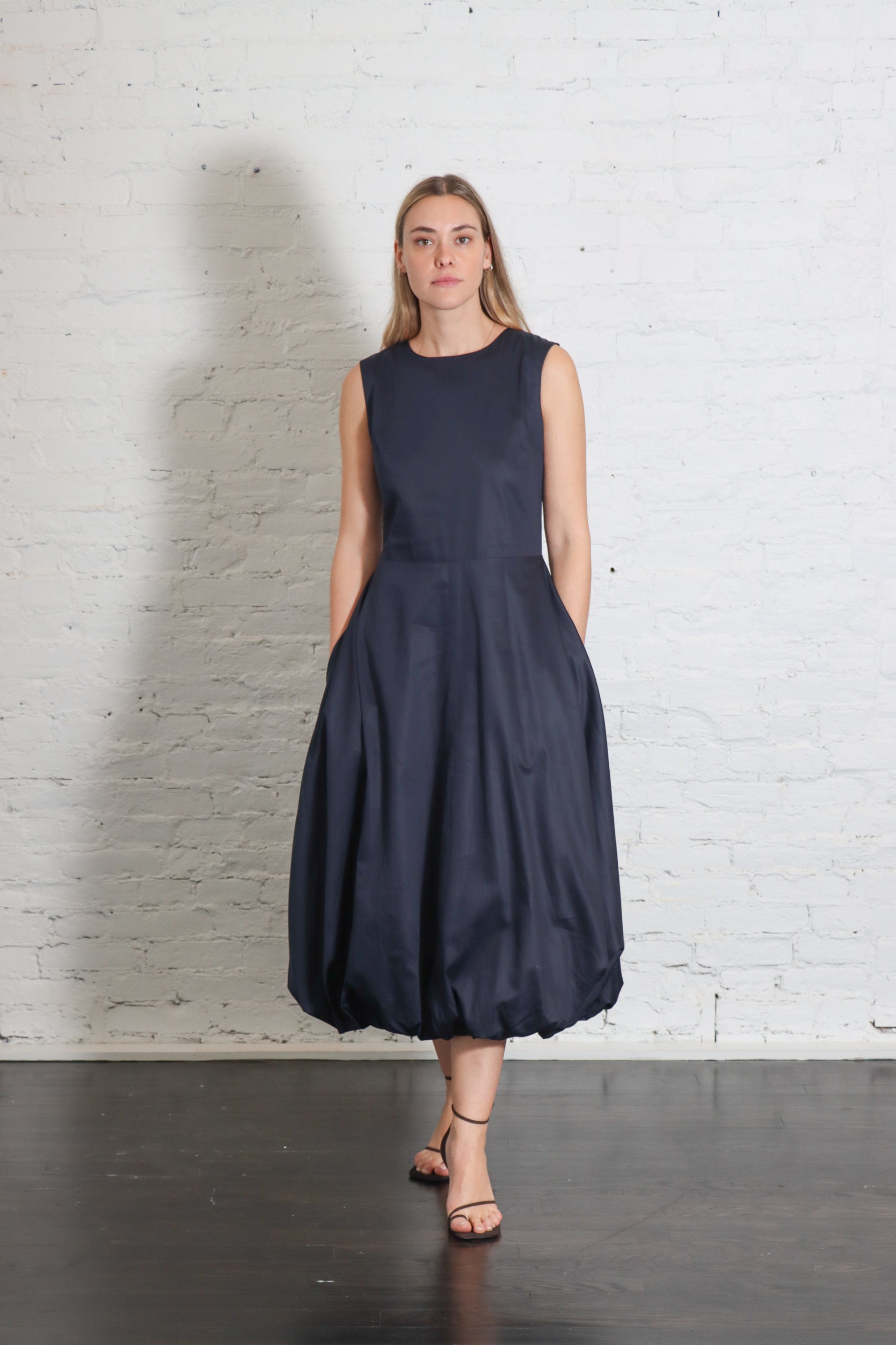 Bubble Dress in Navy by Shwetambari-Shwetambari-Idlewild-Cincinnati