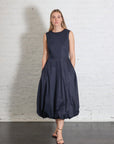 Bubble Dress in Navy by Shwetambari-Shwetambari-Idlewild-Cincinnati